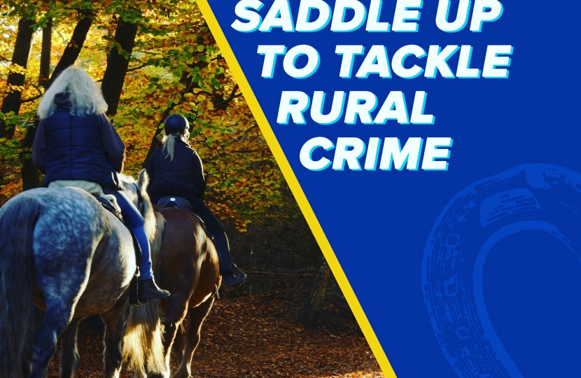 Saddle up to tackle rural crime